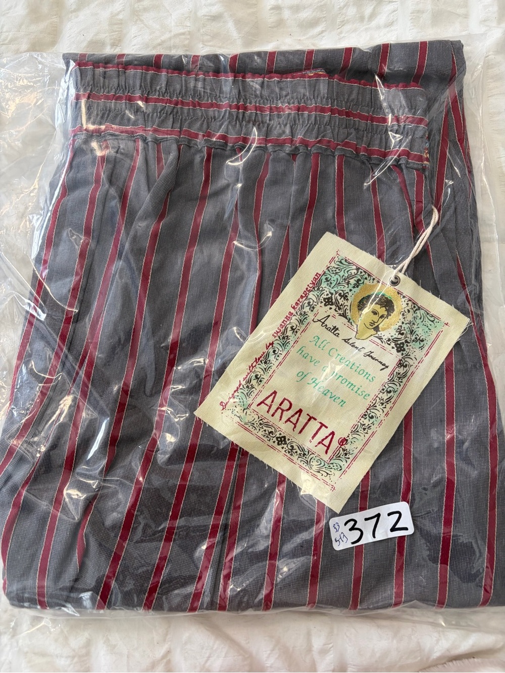 NWT Aratta Silent Journey- Striped Statement Pants - Picture 11 of 12